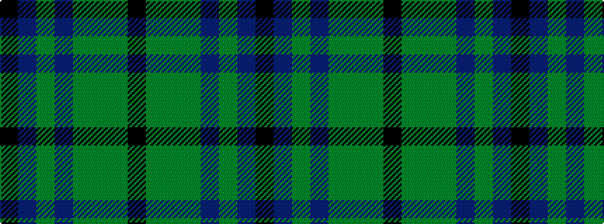 idealised woven sample of pattern KBGBGGGK