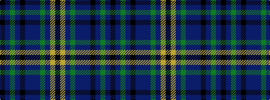 idealised woven sample of pattern KBGBKBBBGBYK