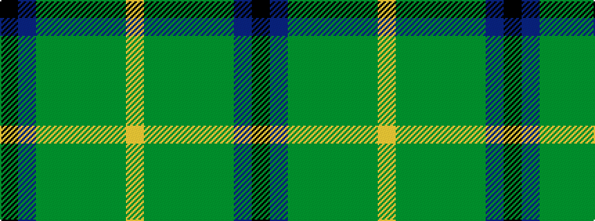 idealised woven sample of pattern KBGGGGGY