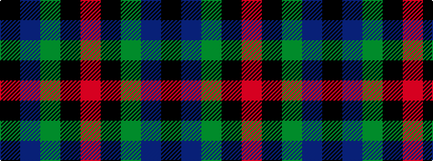 idealised woven sample of pattern KBGKR