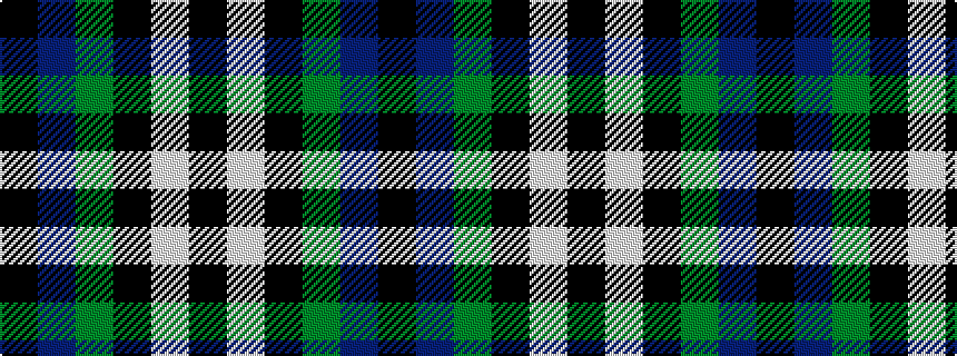 idealised woven sample of pattern KBGKWK