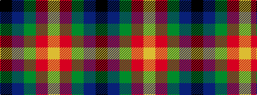 idealised woven sample of pattern KBGRY