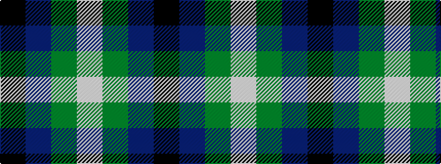 idealised woven sample of pattern KBGW