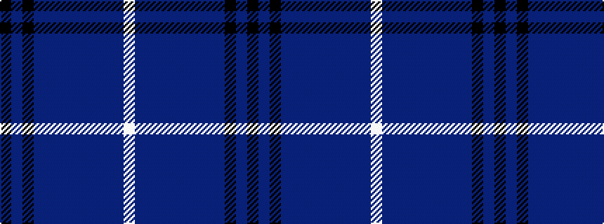 idealised woven sample of pattern KBKBBBBBBBBW