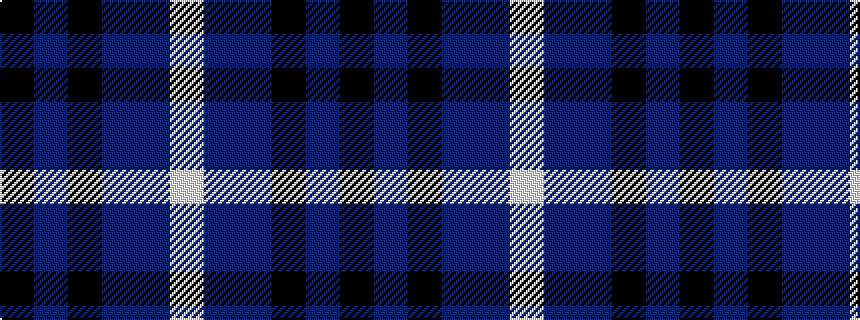 idealised woven sample of pattern KBKBBW