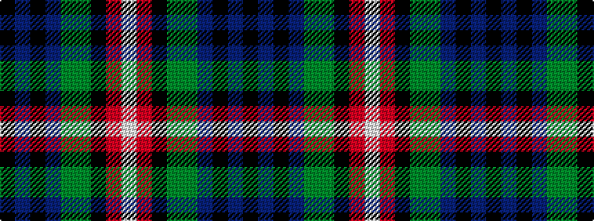 idealised woven sample of pattern KBKBGGKRW