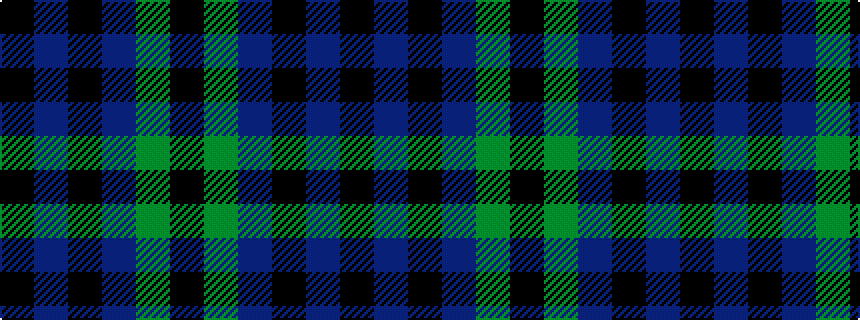 idealised woven sample of pattern KBKBGK