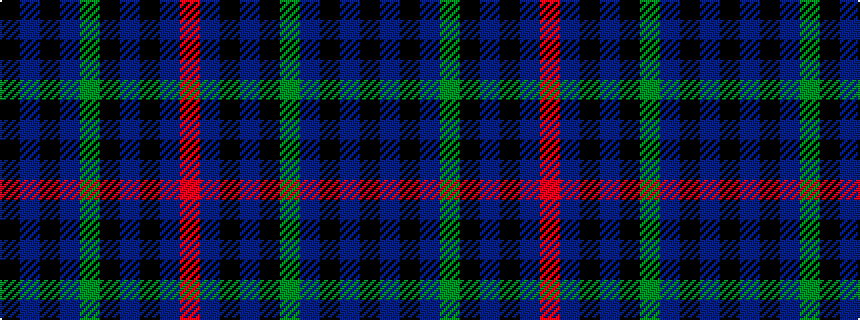 idealised woven sample of pattern KBKBGKBKBR