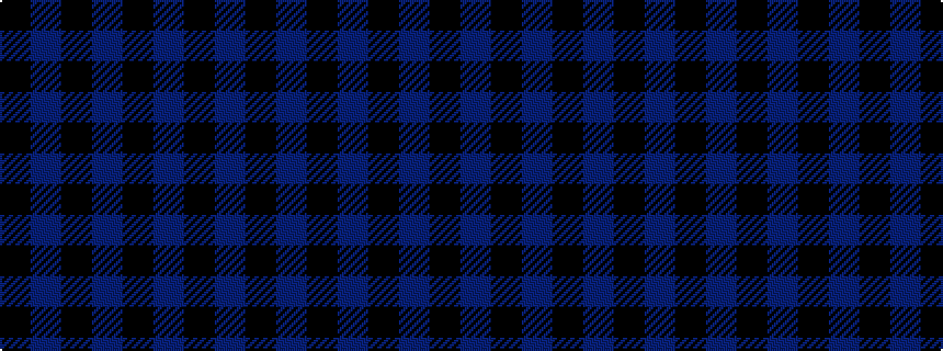 idealised woven sample of pattern KBKBKBK