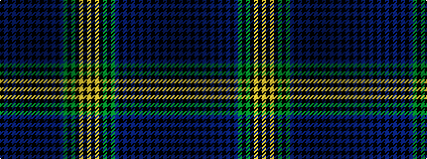 idealised woven sample of pattern KBKBKBKBKBKBKBKBGKGKYKY
