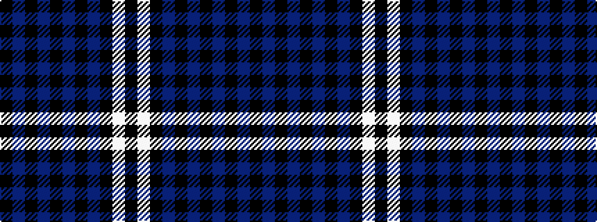 idealised woven sample of pattern KBKBKBKBKWK