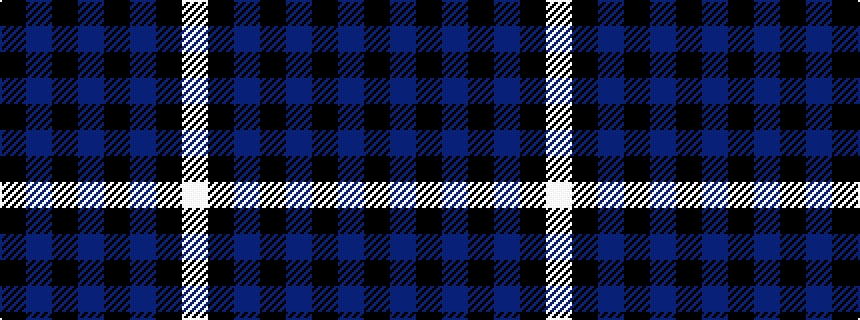 idealised woven sample of pattern KBKBKBKW