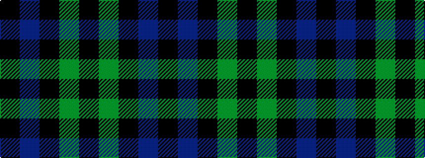 idealised woven sample of pattern KBKGK