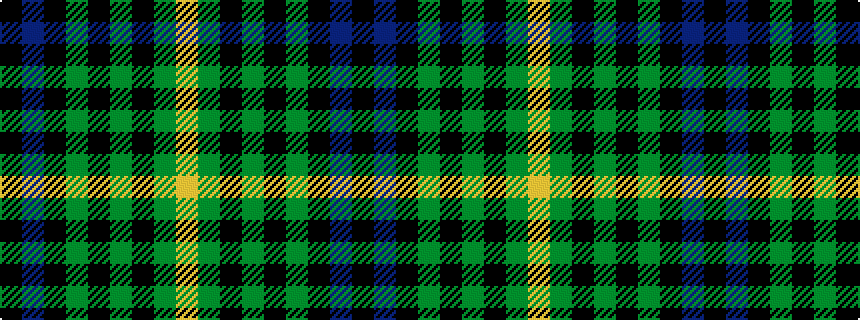 idealised woven sample of pattern KBKGKGKGY