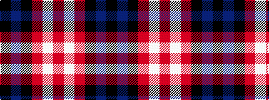 idealised woven sample of pattern KBKRWR