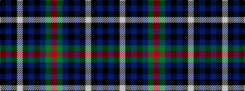 idealised woven sample of pattern KBKWKBKBGR