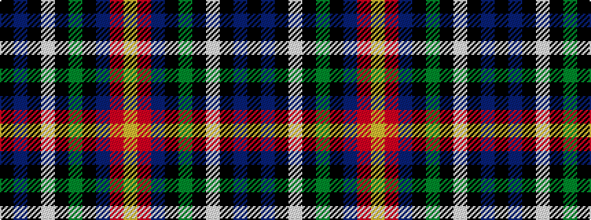 idealised woven sample of pattern KBKWKGKBRY