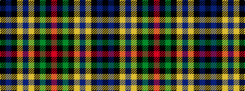 idealised woven sample of pattern KBKYBYKGKR