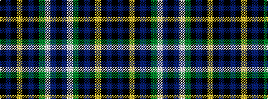 idealised woven sample of pattern KBKYKBKGWBK