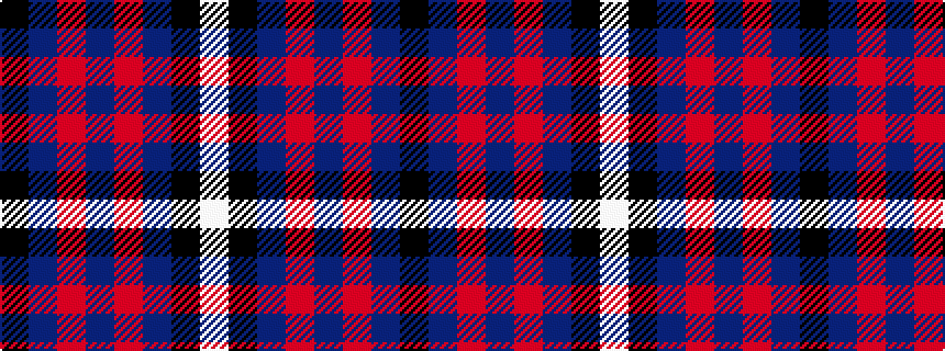 idealised woven sample of pattern KBRBRBKW