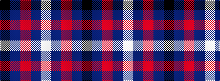 idealised woven sample of pattern KBRBW