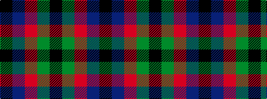 idealised woven sample of pattern KBRGK
