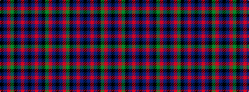 idealised woven sample of pattern KBRGKBRBKBRBKGRBK