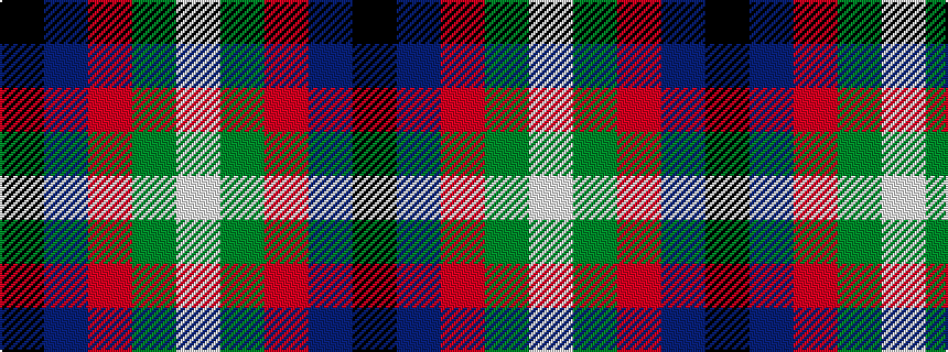 idealised woven sample of pattern KBRGW