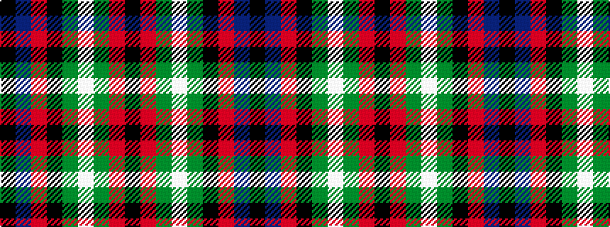 idealised woven sample of pattern KBRKGWGRK