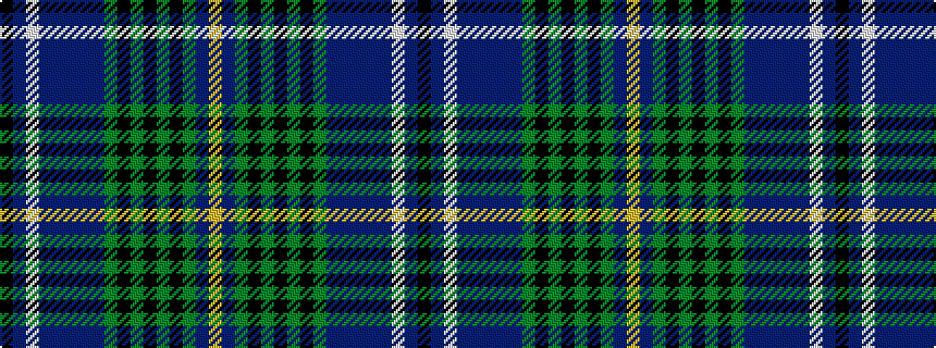 idealised woven sample of pattern KBWBBBBBGKGKGKGBY