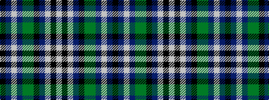 idealised woven sample of pattern KBWBGGKBWKW