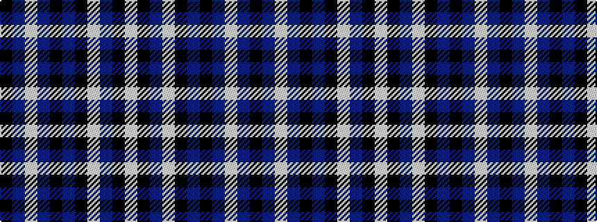 idealised woven sample of pattern KBWBKBKWBKW