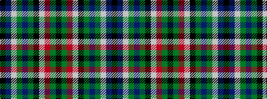 idealised woven sample of pattern KBWGBGKWRGK