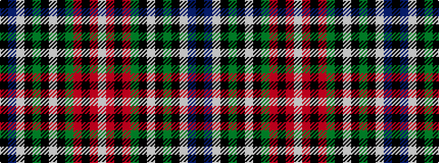 idealised woven sample of pattern KBWKGKWKGRKRW