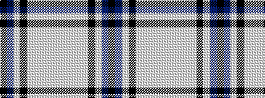 idealised woven sample of pattern KBWKWWWWW