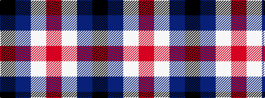 idealised woven sample of pattern KBWR