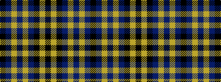 idealised woven sample of pattern KBYBYBKYK