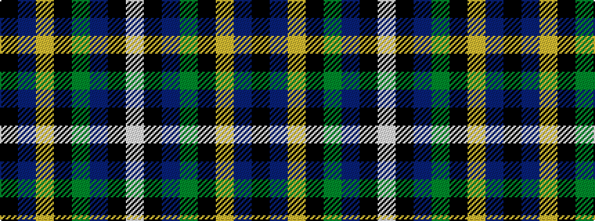 idealised woven sample of pattern KBYKGBKW