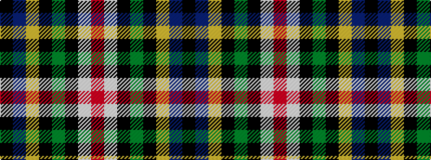 idealised woven sample of pattern KBYKGKWR