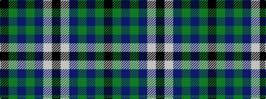 idealised woven sample of pattern KGBGBWK