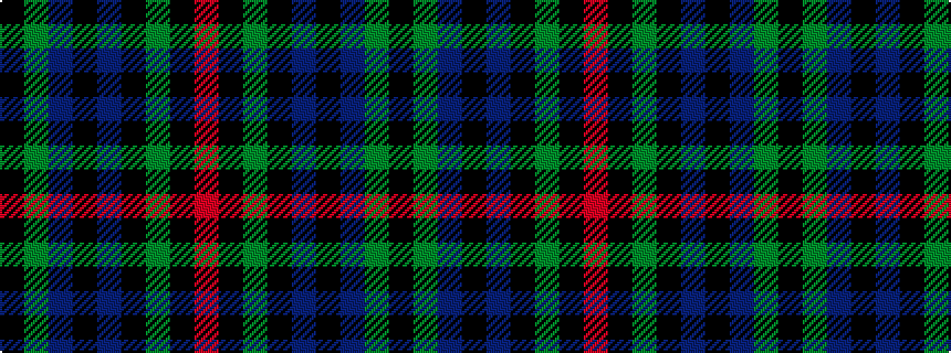 idealised woven sample of pattern KGBKBKGKR