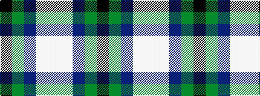 idealised woven sample of pattern KGBWW