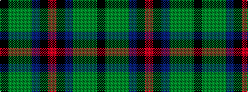 idealised woven sample of pattern KGGGBKR