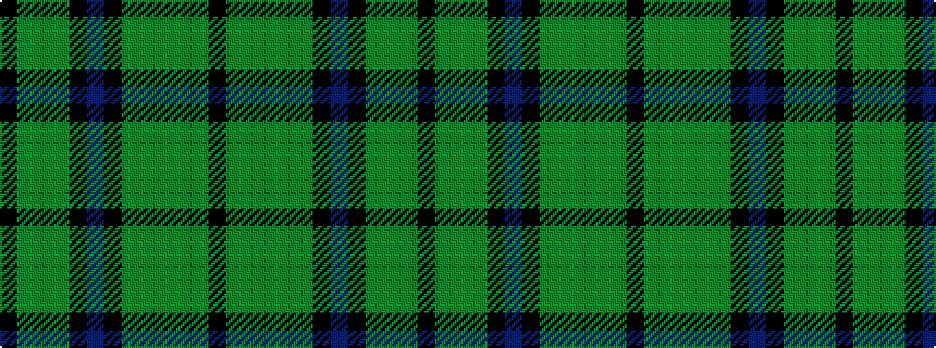 idealised woven sample of pattern KGGGGGKBKGGGK