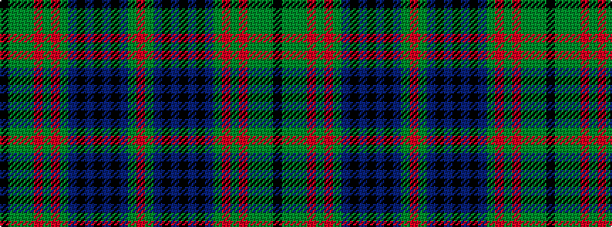 idealised woven sample of pattern KGGGRGRGBKBKBKBGR