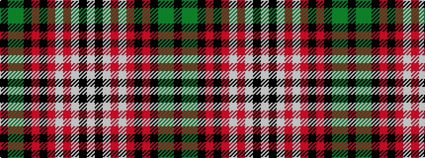 idealised woven sample of pattern KGGKRKRWRWKW