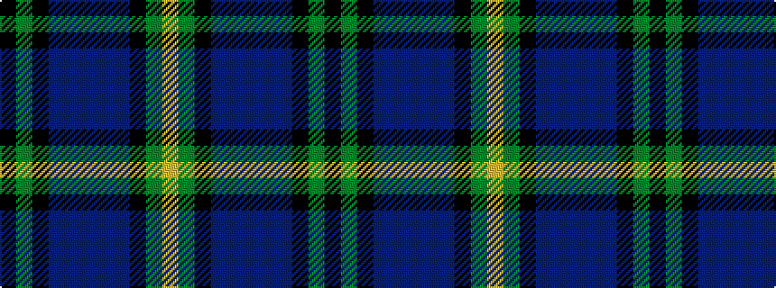 idealised woven sample of pattern KGKBBBBBKGY