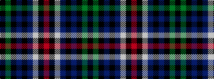 idealised woven sample of pattern KGKBKBWKR