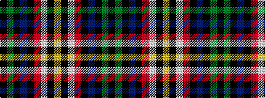 idealised woven sample of pattern KGKBKRWKY