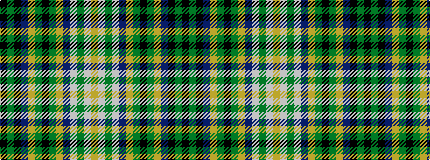 idealised woven sample of pattern KGKBYGKGYBWGWY